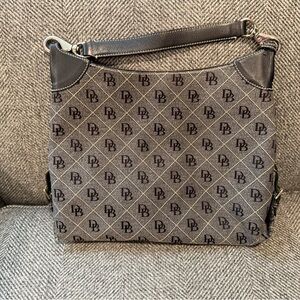 Dooney & Bourke Navy Monogram Purse